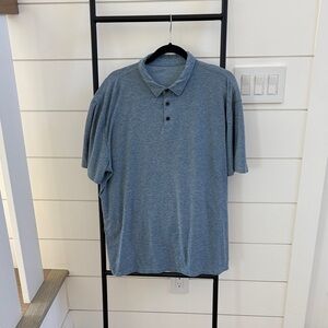 Vuori Strato Tech Polo. Size XXL. Color - Mist Heather.